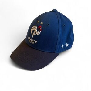 France Football Federation FFF Blue World Cup Soccer Cap